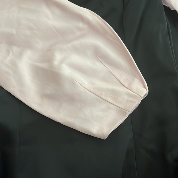 ANTONIO MELANI Black and Pink Midi Dress - Picture 6 of 6